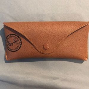 Ray-Ban Tan sunglasses case